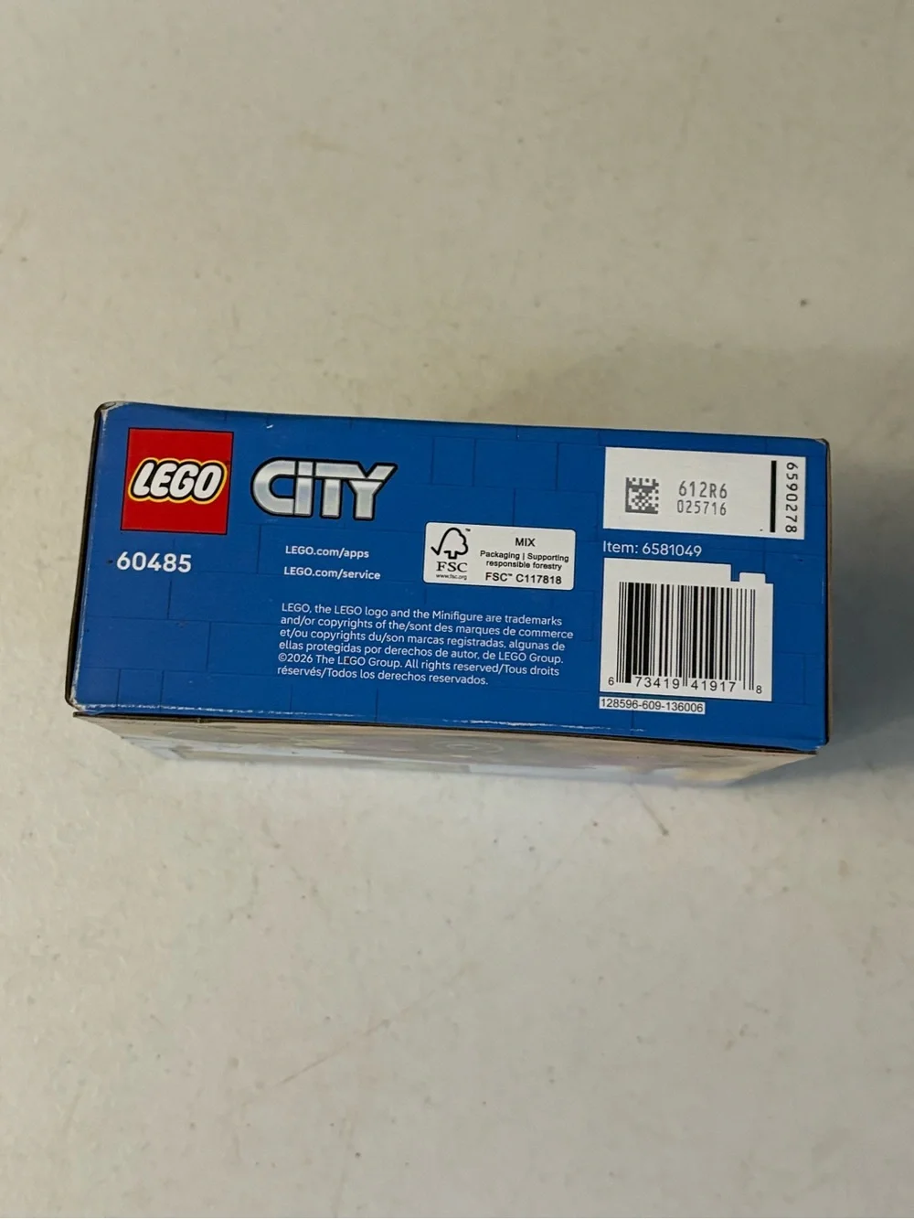 Lego City Hot Rod 60485 High-Speed Drag Racing